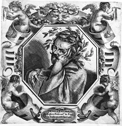 Porträtt av Charles Errard (1606-1689), fransk målare, tecknare och arkitekt