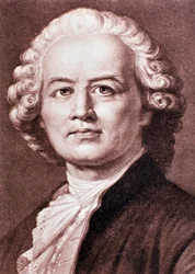 Porträtt av Christoph Gluck (gravyr)