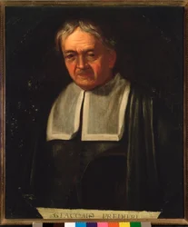 Porträtt av Giacomo Maria Predieri (olja på duk).