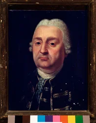 Porträtt av Gregorio Ballabene (1720-1803) Italiensk kapellmästare (kapellmästare) Anonym målning. 1700-talet. Bologna, civilt bibliografiskt museum