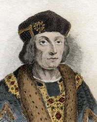 Porträtt av Henrik VII (1457-1509), kung av England.