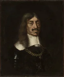 Porträtt av Johannes II Casimir Vasa (1609-1672), kung av Polen och storhertig av Litauen