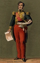 Porträtt av Louis Philippe I (1773 - 1850)
