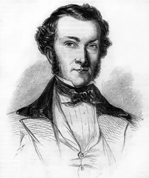 Porträtt av Richard Cobden