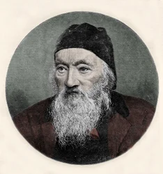 Porträtt av Richard Owen (1810-1890), engelsk naturforskare.