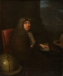 Porträtt av Samuel Pepys Omkring 1673, okänd konstnär (målning)