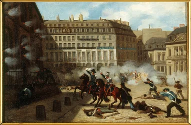 Vattentornets inlopp, Place du Palais-Royal, 24 februari