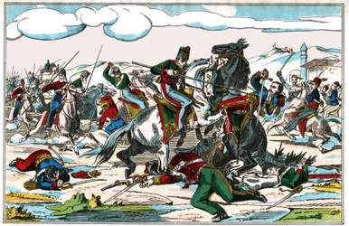 Ryska turkiska kriget. (Illustration, ca 1880)