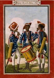 Sepoy trummor och fifers