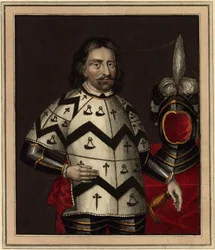 Sir Richard Sutton (1460-1524), engelsk advokat - Anonym - 1815 - Akvatint - 17x14,7 - Privat samling