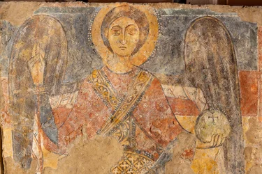 Ärkeängeln S:t Mikael, detalj