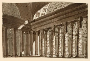 Scenografi, interiör av Hall