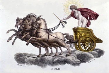 Solen. 1800-talsgravyr.