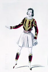 Dansaren och koreografen Marius Petipa (1818-1910) i "Herrens rättigheter"