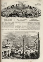 Festen den 15 augusti 1867 på Trocadero i Paris - 1867 års illustra universum