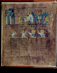 Den purpurfärgade Codex Rossanensis, 600-talet (handskrift)
