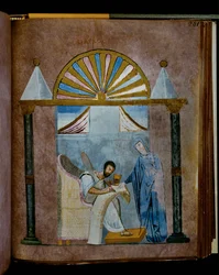 Den purpurfärgade Codex Rossanensis, 600-talet (handskrift)