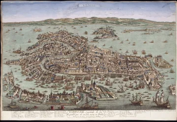 Utsikt över Venedig