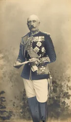 Arthur, hertig av Connaught, fältmarskalk och överste, Royal Dublin Fusiliers, 1910 ca.