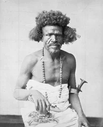 Beja stamman från östra Sudan, 1885 ca