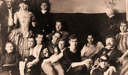 Kostymfest, Institutet för sexualvetenskap, Berlin. 1920 (foto)