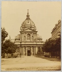 Fasaden på Sorbonnekapellet, Paris, ca 1875-1925
