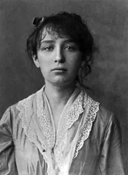 Den franske skulptören Camille Claudel (1864-1943) här 1884