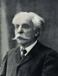 Gabriel (Urbain) Faure (1845-1924). Fransk kompositör. Efter ett fotografi.