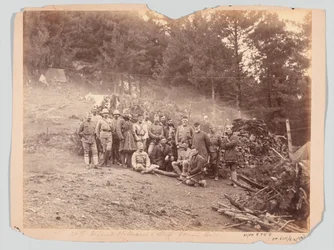 General McQueen och personal, Black Mountain expedition