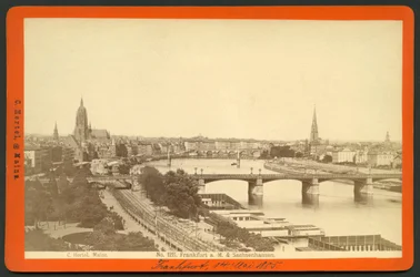Tyskland, Hessen, Frankfurt am Main och Sachsenhausen, utgiven av C. Hertel, Mainz