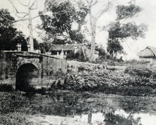 Hanoi, pappersbron 1883.