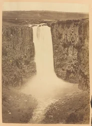 Howick Falls, Umgeni River, Natal-provinsen, Sydafrika, 1882 ca
