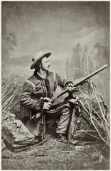 John Baker Omohundro mer känd som "Texas Jack", en cowboy och gränsscout för den konfedererade armén