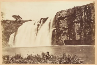 Lower Umgeni Falls, Natal-provinsen, Sydafrika, 1882 ca