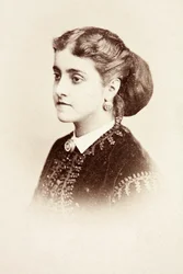 Porträtt av Adelina Patti