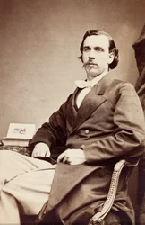 Porträtt av Allan Foli, ca 1860 (s/v foto)