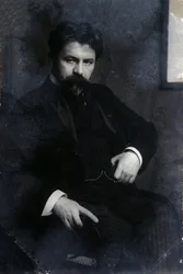 Porträtt av Arthur Nikisch (s/v foto)