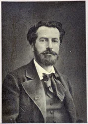 Porträtt av Bartholdi 1880