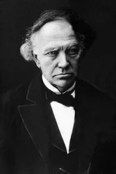 Porträtt av Charles Hermite (1822 -1901), fransk matematiker.