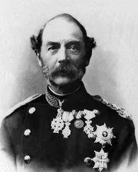 Porträtt av Christian IX, kung av Danmark (1818-1906).