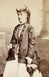 Porträtt av Clara Kellogg