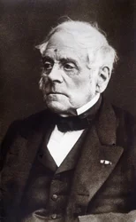 Porträtt av Daniel François Esprit Auber (1782-1871), fransk kompositör.