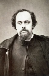 Porträtt av Dante Gabriel Rossetti (1828-1882) - Omkring 1860