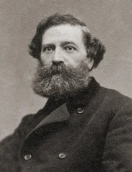 Porträtt av Felix Pyat (1810-1889), fransk författare, journalist och politiker