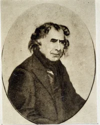 Porträtt av Francois Arago (1786 - 1853) 1853.