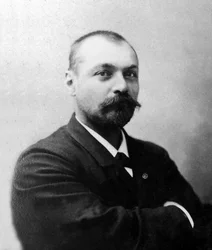 Porträtt av Gabriel Bonvalot (1853-1933), fransk upptäcktsresande och orientalist.