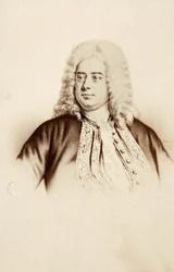 Porträtt av Georg Friedrich Händel