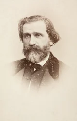 Porträtt av Giuseppe Verdi, omkring 1860-talet