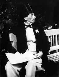Porträtt av Hans Christian Andersen (1805-1875) dansk författare