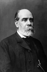 Porträtt av Hector Malot (1830-1907), fransk författare.